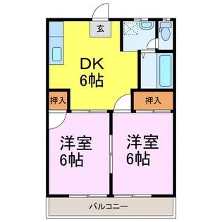 ビューエクセルNo.1【1階】の間取り