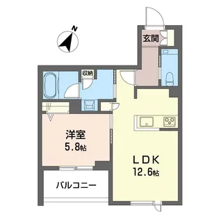ケーズコート下目黒【3階】の間取り