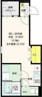 PREMIAGE小岩【3階】の間取り