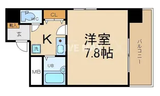 エステムコート京都烏丸【2階】の間取り