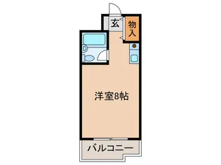 ダンテSK梅田【3階】の間取り