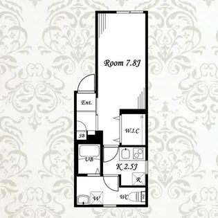 アクシス中村橋【1階】の間取り