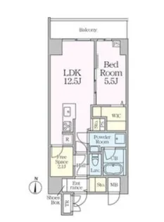 CLOVER泉【5階】の間取り