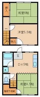 フジマンションCの間取り