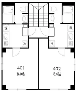 アークス赤羽【4階】の間取り