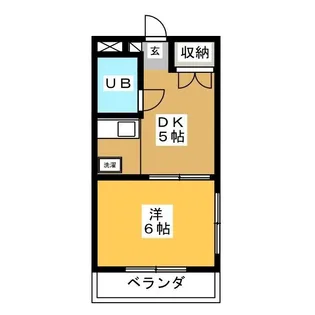 篠崎マンション【2階】の間取り