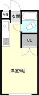 セントラルパレス【2階】の間取り
