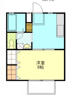 トゥインクルスター【2階】の間取り