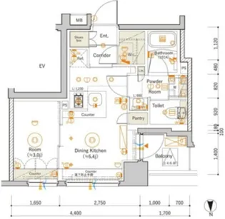 SYFORME NAKANO【2階】の間取り
