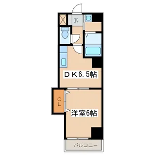 第2エーワンビル プレイスピアPremium城山【10階】の間取り