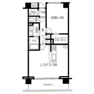 サンパティーク清和【5階】の間取り