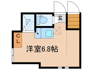 ビクタス代々木上原【1階】の間取り
