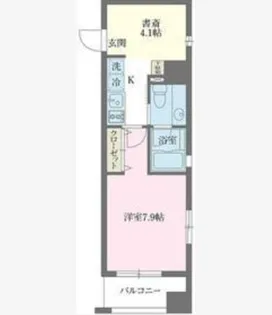 KDXレジデンス森下千歳【6階】の間取り