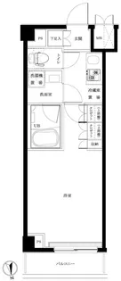 ルーブル大森西弐番館【4階】の間取り