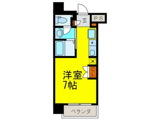 サニークレスト上町【6階】の間取り
