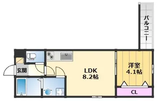 KS NORTH PLASE【3階】の間取り