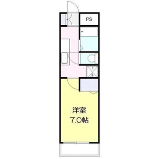 アリビオ南宮崎【3階】の間取り