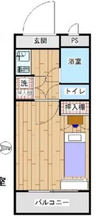 共立リライアンス四谷V A棟【5階】の間取り