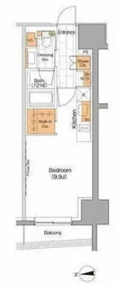 ザ・パークハビオ上野【12階】の間取り