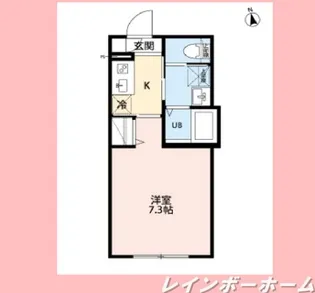 robot home 明原【2階】の間取り