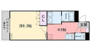 ローレルパレス元浜【3階】の間取り