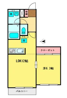 Noe(ノア)【2階】の間取り