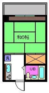 リベストハイツ【1階】の間取り