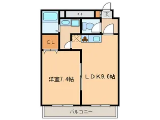 B.L.D HANEDA【6階】の間取り