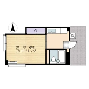 タナベコーポ【3階】の間取り