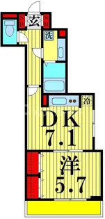 セレスティア扇II【2階】の間取り