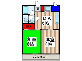 ガーデンハウス池田2の間取り