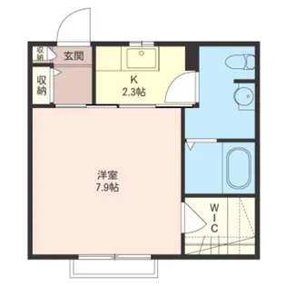 ブランドールII【1階】の間取り