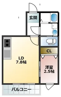 グレードVIII【1階】の間取り