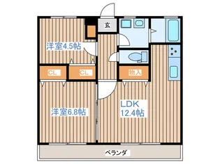 エントピア【2階】の間取り