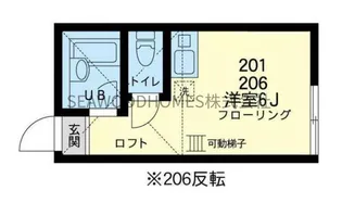 ユナイト金沢文庫マリーアンジェラ【2階】の間取り