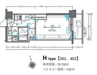 AELL南荻窪【4階】の間取り