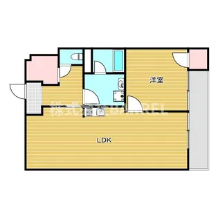 オール甲子園【4階】の間取り