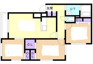 TerraceK6【3階】の間取り