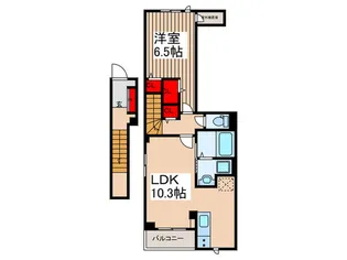フェリーチェ【2階】の間取り