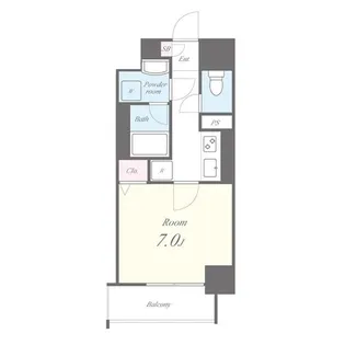 レジデンスユウキ【2階】の間取り