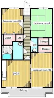 ドムス壱番館【3階】の間取り