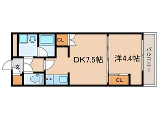 アクシオン永福町【1階】の間取り