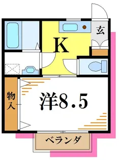 パークサイド2【1階】の間取り