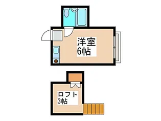 b’CASA立川re-born【1階】の間取り