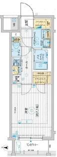 エステムプラザ TOKYO RISE【10階】の間取り