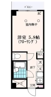 Eightyeightタチカワ【3階】の間取り