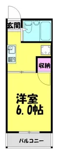 シャルムセビラ【3階】の間取り