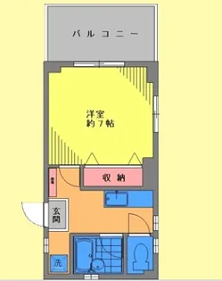 サンルピナスF【3階】の間取り
