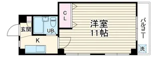 秦ビル【2階】の間取り