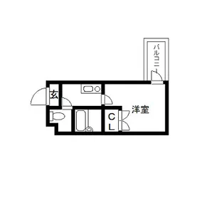 ローゼ比治山【4階】の間取り